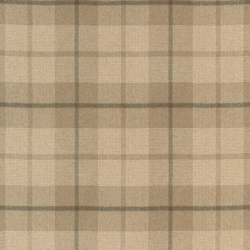 Buy 66660 Montana Wool Plaid Buckskin by Schumacher Fabric