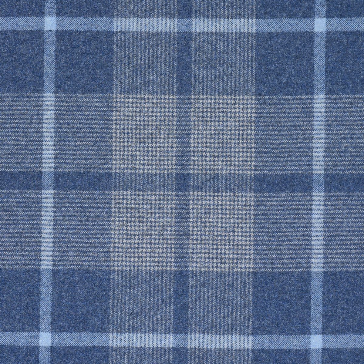 Purchase 66668 | Montana Wool Plaid, Slate - Schumacher Fabric