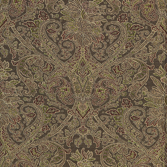 Order 66712 Sinclair Wool Paisley Ash by Schumacher Fabric