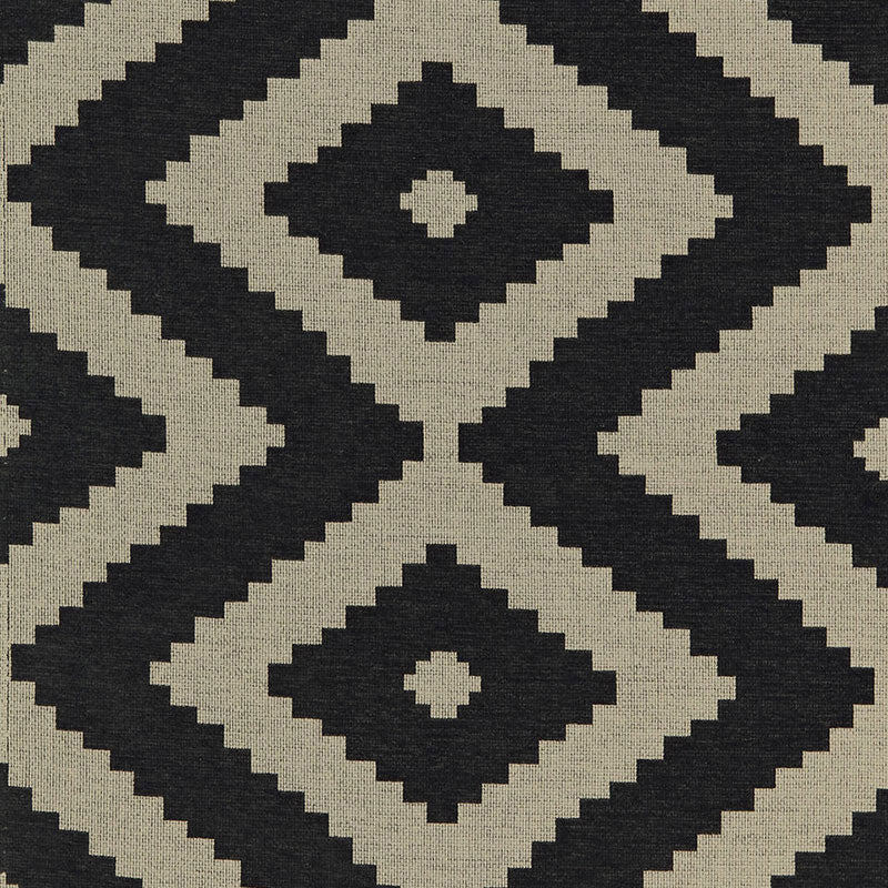 Acquire 66763 Vail Chenille Raven by Schumacher Fabric