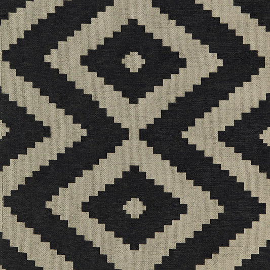 Acquire 66763 Vail Chenille Raven by Schumacher Fabric