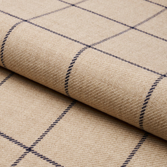 Purchase 66775 | Bancroft Wool Plaid, Ivory - Schumacher Fabric