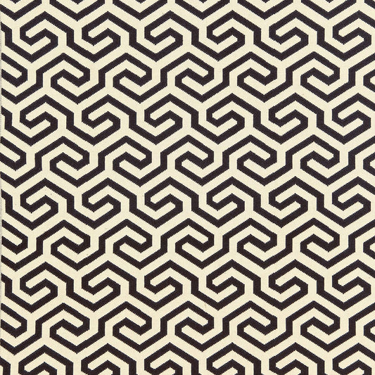 Order 66881 Ming Fret Noir by Schumacher Fabric