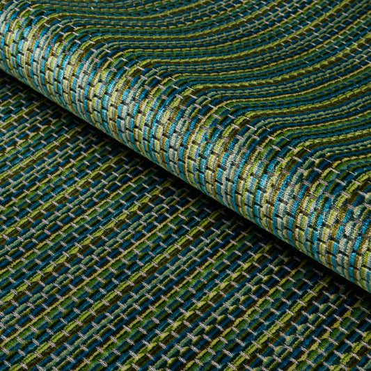 Purchase 66917 | Downtown Velvet, Peacock - Schumacher Fabric