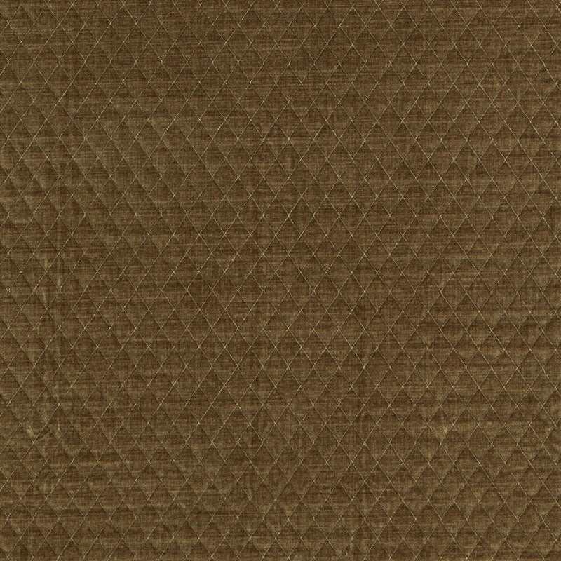 Search 66921 Paley Quilted Velvet Praline by Schumacher Fabric