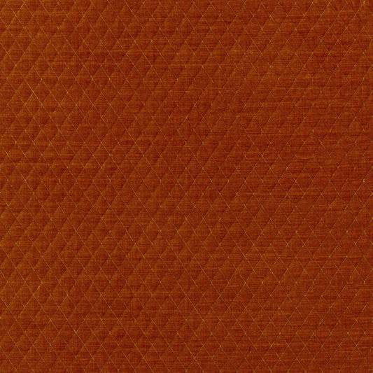 Save 66925 Paley Quilted Velvet Chinese Orange by Schumacher Fabric