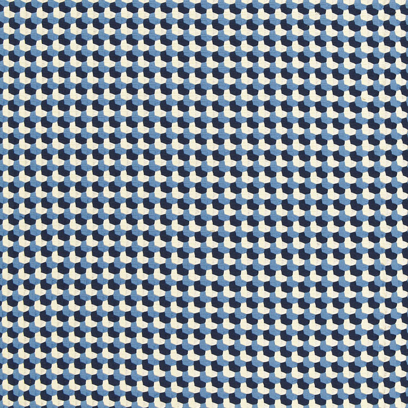 Find 67101 Crosstown Weave Navy by Schumacher Fabric