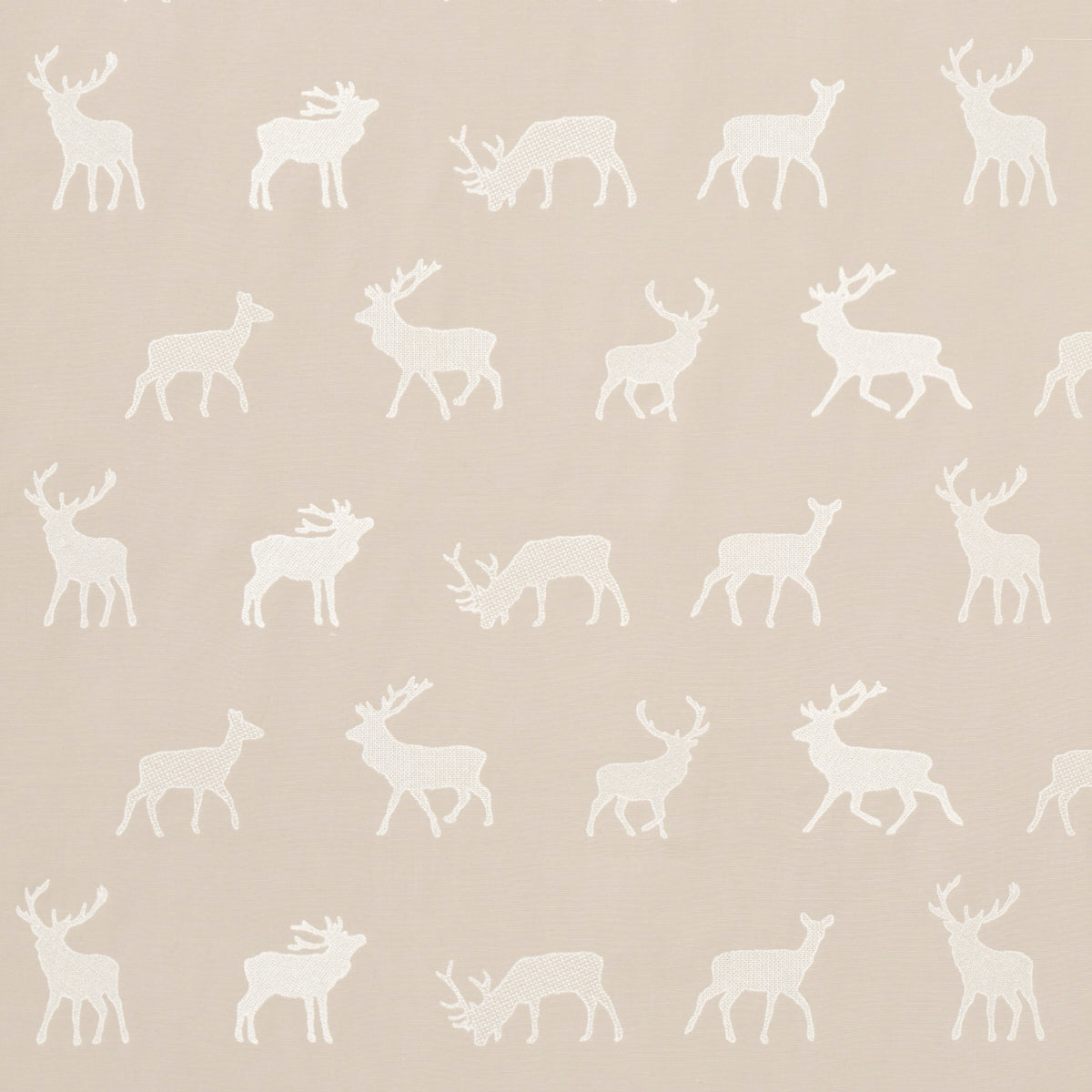 Purchase 67163 Caribou Embroidery, Parchment by Schumacher Fabric