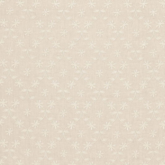 View 67621 Cellini Embroidery Linen by Schumacher Fabric