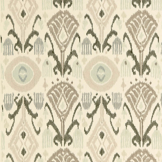 View 67870 Turkestan Embroidery Moonstone by Schumacher Fabric