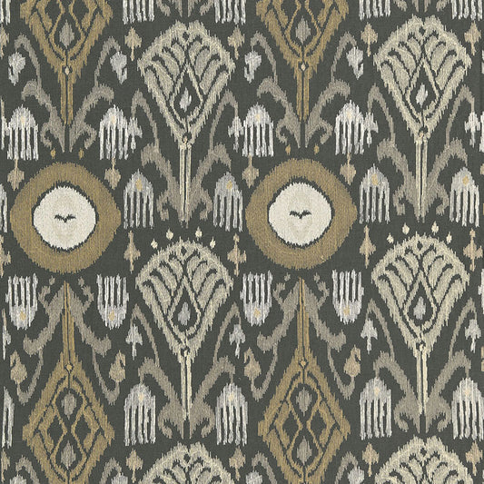Shop 67871 Turkestan Embroidery Charcoal by Schumacher Fabric