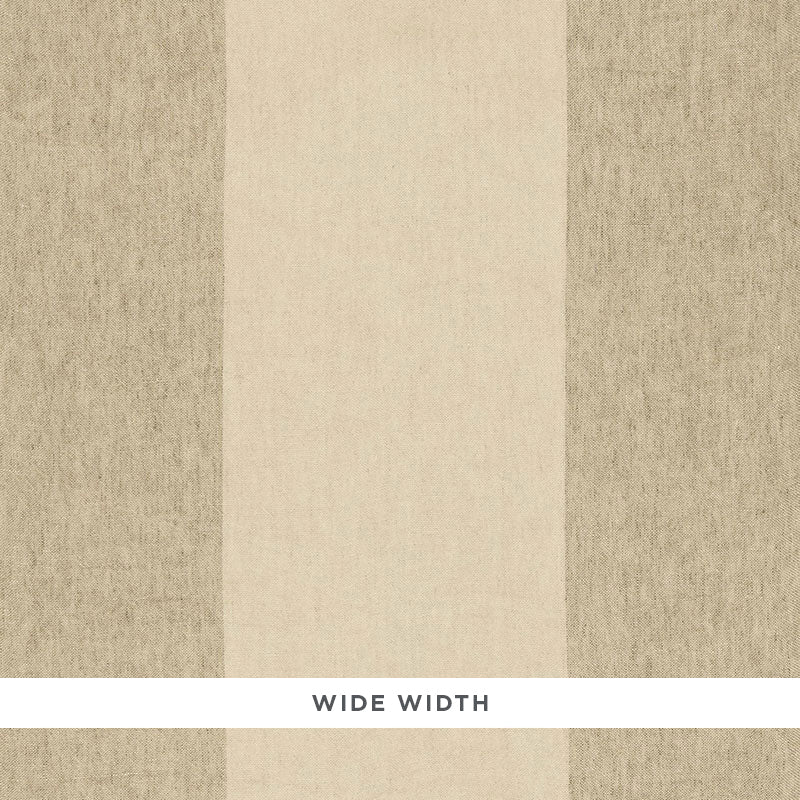 67940 schumacher vista linen stripe flax fabric