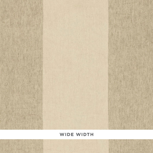 67940 schumacher vista linen stripe flax fabric