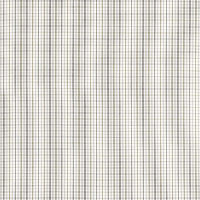 Save 68053 Bahama Check Stone by Schumacher Fabric