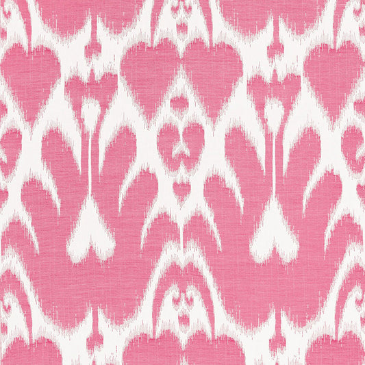 Find 68583 Lela Cotton Ikat Berry by Schumacher Fabric