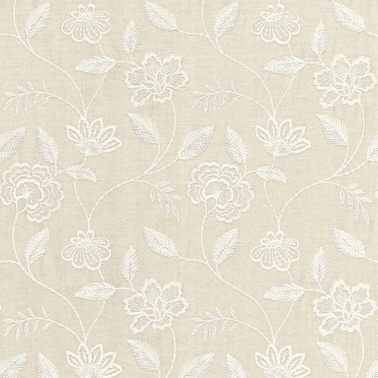 View 68761 Penelope Embroidery Linen by Schumacher Fabric