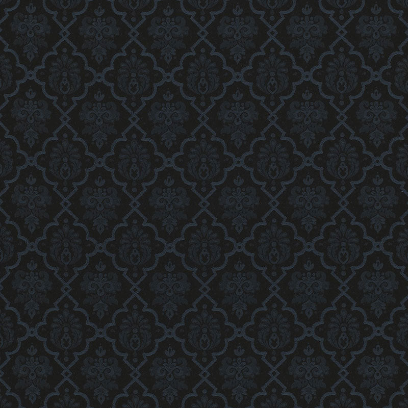 Select 68814 Hedgerow Trellis Midnight by Schumacher Fabric
