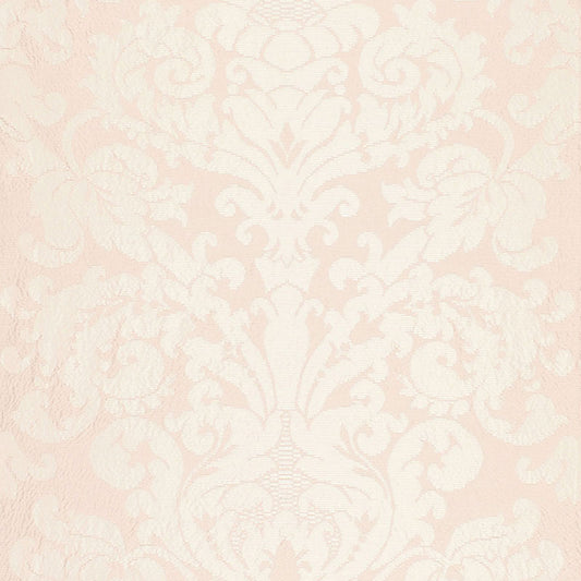 Select 68881 Chateau Silk Damask Blush by Schumacher Fabric
