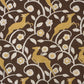 Purchase 68912 | Les Gazelles Au Bois, Chocolate - Schumacher Fabric