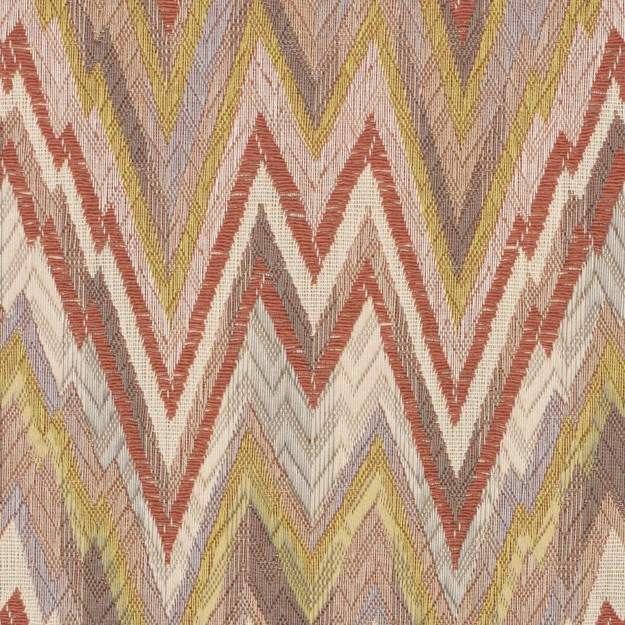 Purchase 68943 | Valkyrie Flame Stitch, Terracotta Hills - Schumacher Fabric
