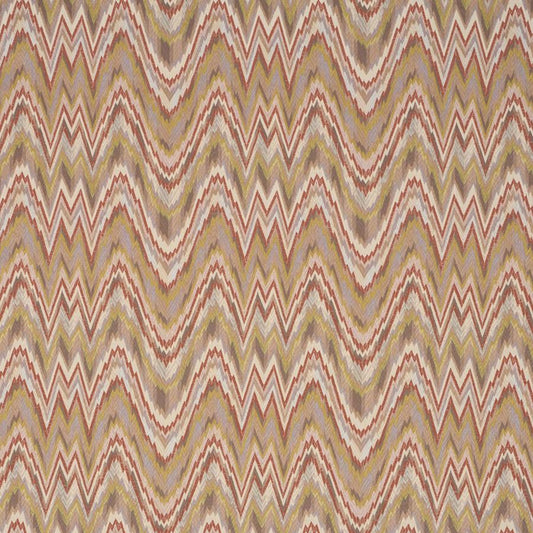 Purchase 68943 | Valkyrie Flame Stitch, Terracotta Hills - Schumacher Fabric