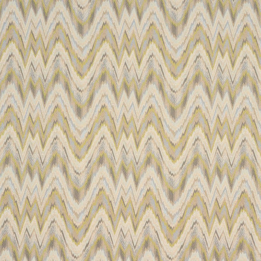 Purchase 68944 | Valkyrie Flame Stitch, Lemon Sage - Schumacher Fabric