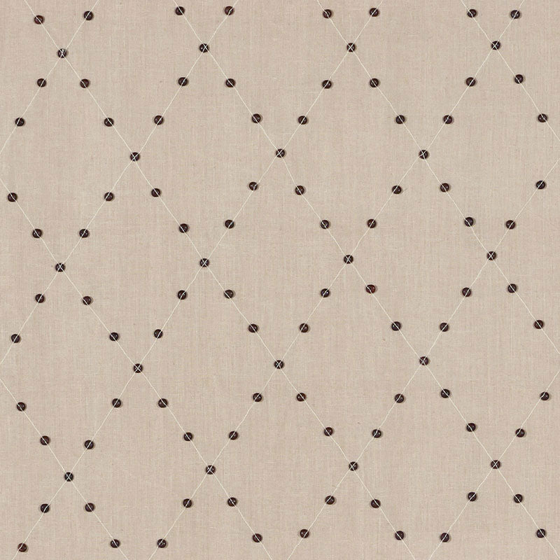 Save 69081 Samoa Diamond Sea Oyster by Schumacher Fabric