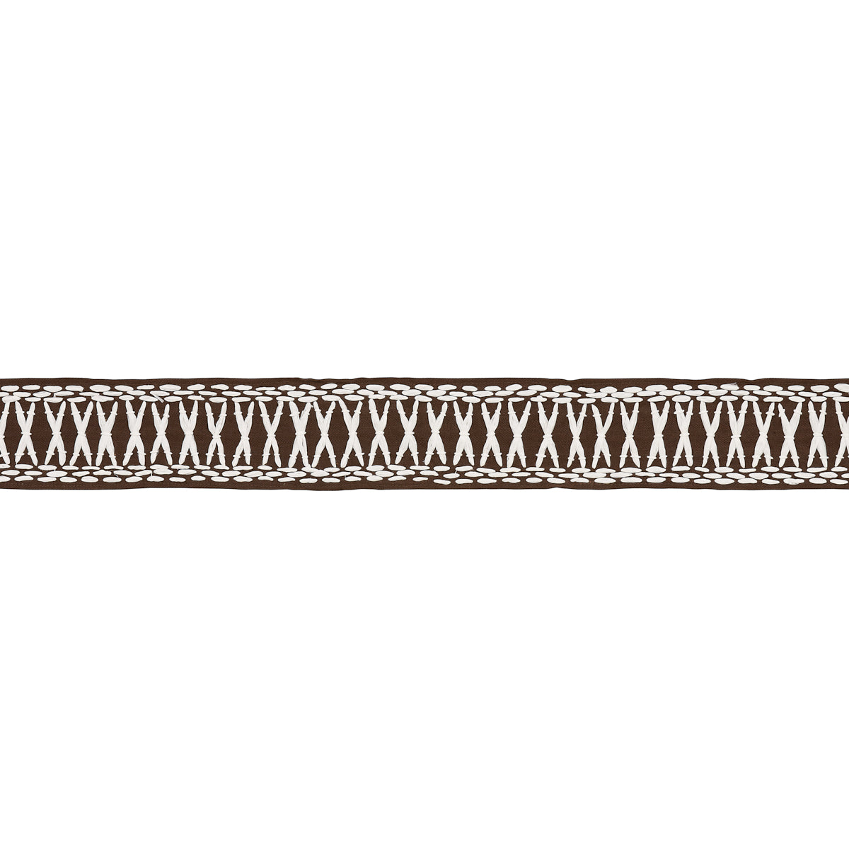 Purchase 69307 | Tikki Tape, Brown - Schumacher Trim