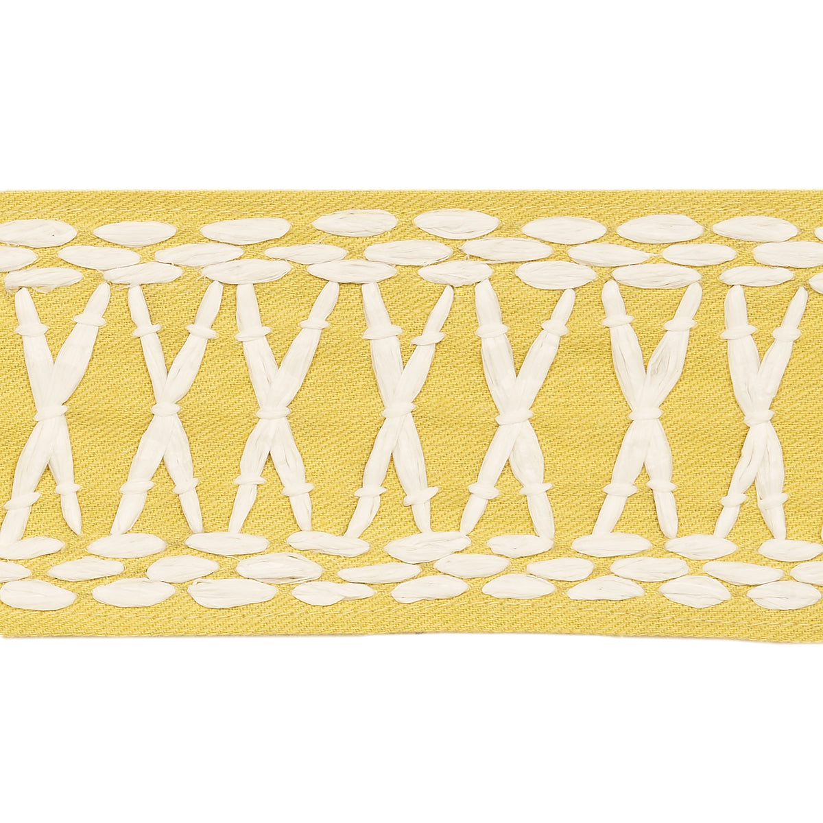 Purchase 69308 | Tikki Tape, Yellow - Schumacher Trim