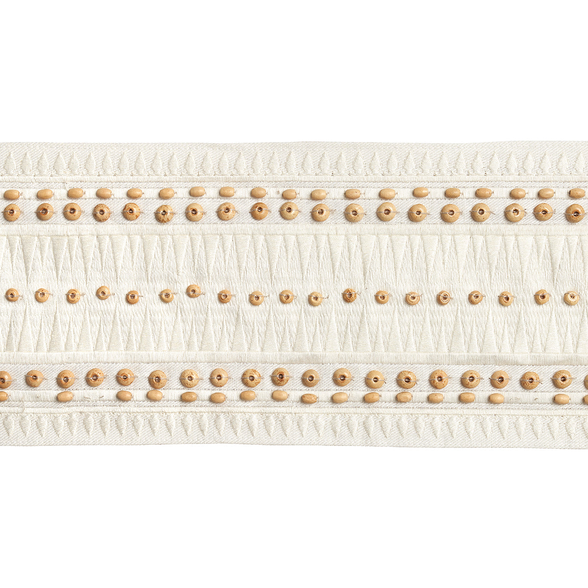 Purchase 69312 | Tahiti Tape, Ivory - Schumacher Trim