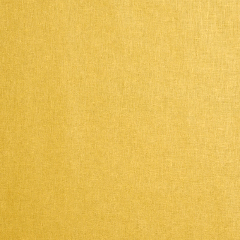 Looking 69367 Lange Glazed Linen Yellow by Schumacher Fabric