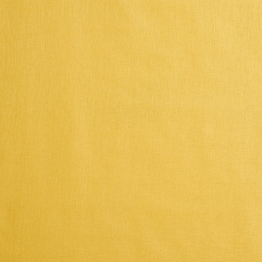 Looking 69367 Lange Glazed Linen Yellow by Schumacher Fabric