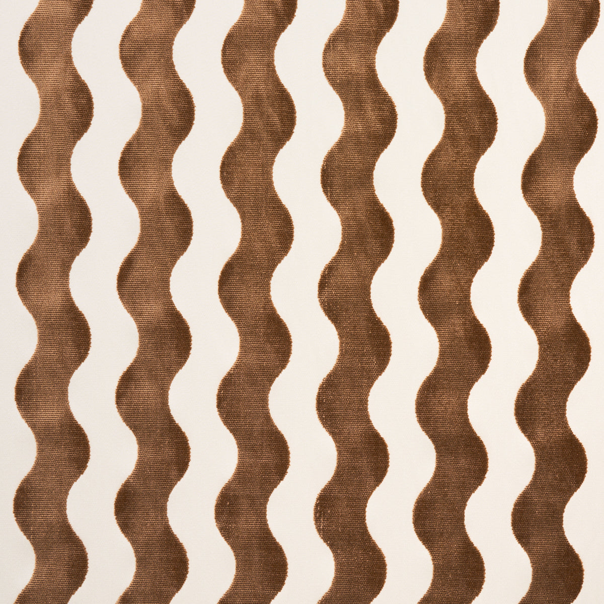 Purchase 69426 The Wave Velvet, Camel by Schumacher Fabric