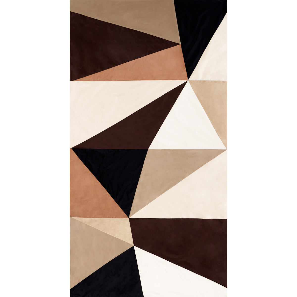 Purchase 69453 Cubist Silk Panel, Java by Schumacher Fabric