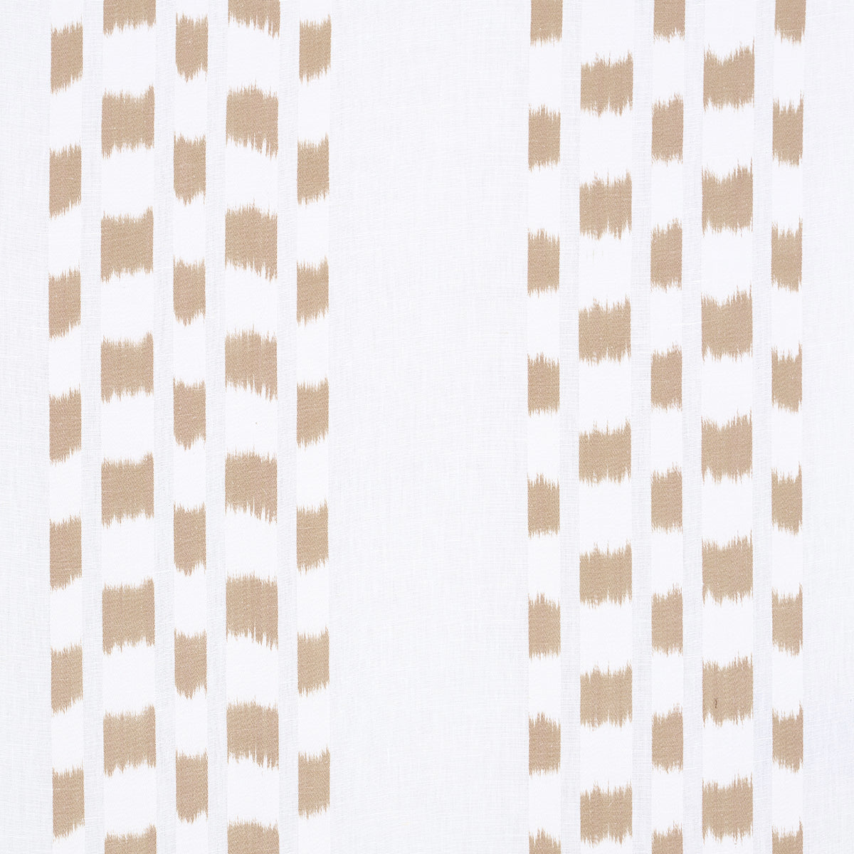 Purchase 69474 Izmir Ikat Stripe, Sand by Schumacher Fabric