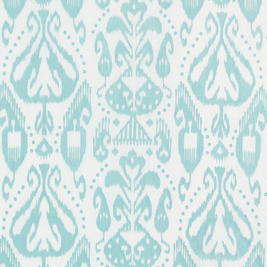 Acquire 69481 Kiva Embroidered Ikat Sky by Schumacher Fabric