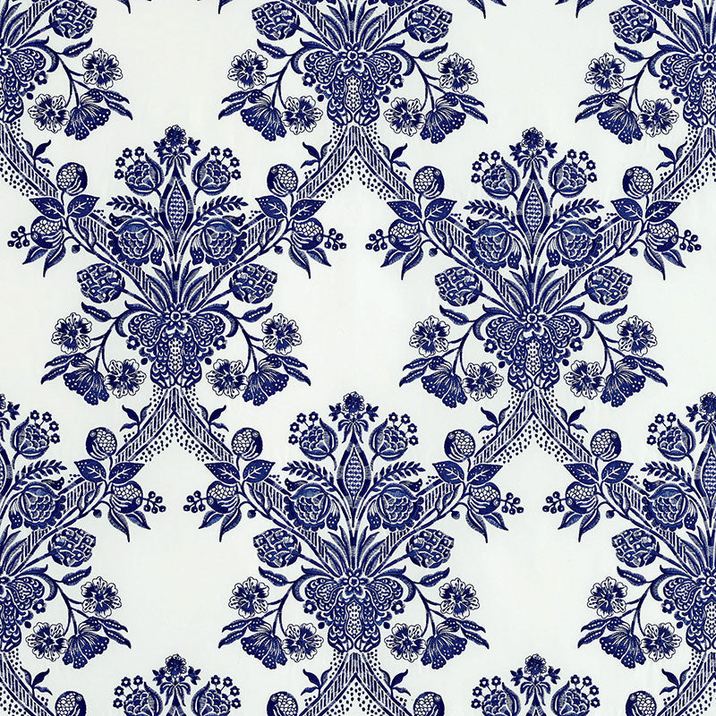 Looking 69710 Carolina Ultramarine by Schumacher Fabric