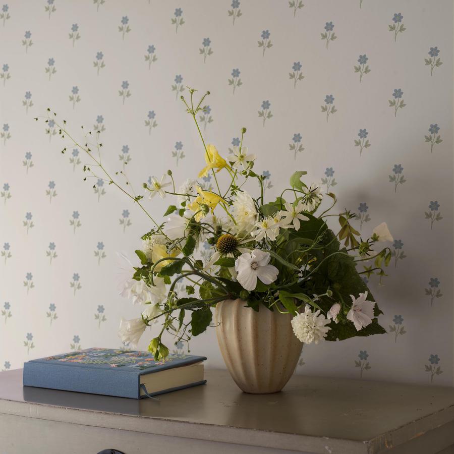 Purchase 6974 | Anemone By Borastapeter, Blue - Borastapeter Wallpaper