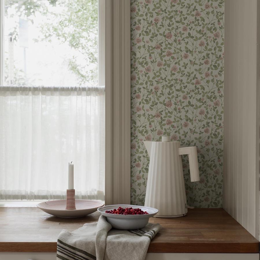 Purchase 6978 | Klover, Leaf - Borastapeter Wallpaper