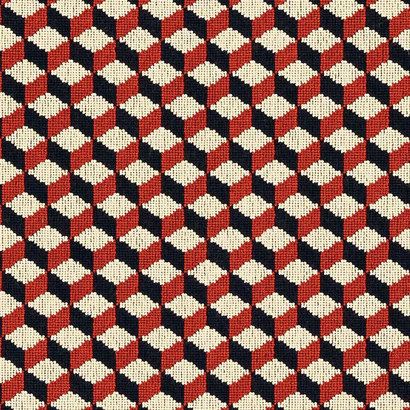 Order 69853 Atwood Carnelian by Schumacher Fabric