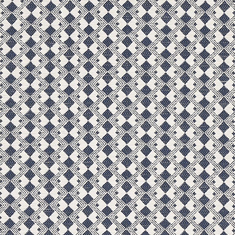 Order 69873 Huxley Navy by Schumacher Fabric