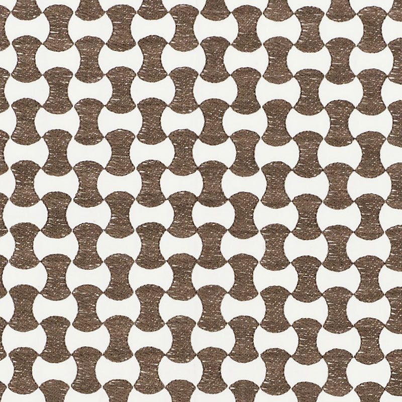 Purchase 70371 Nolita Embroidery Taupe by Schumacher Fabric