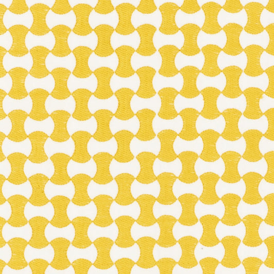 Buy 70377 Nolita Embroidery Yellow by Schumacher Fabric