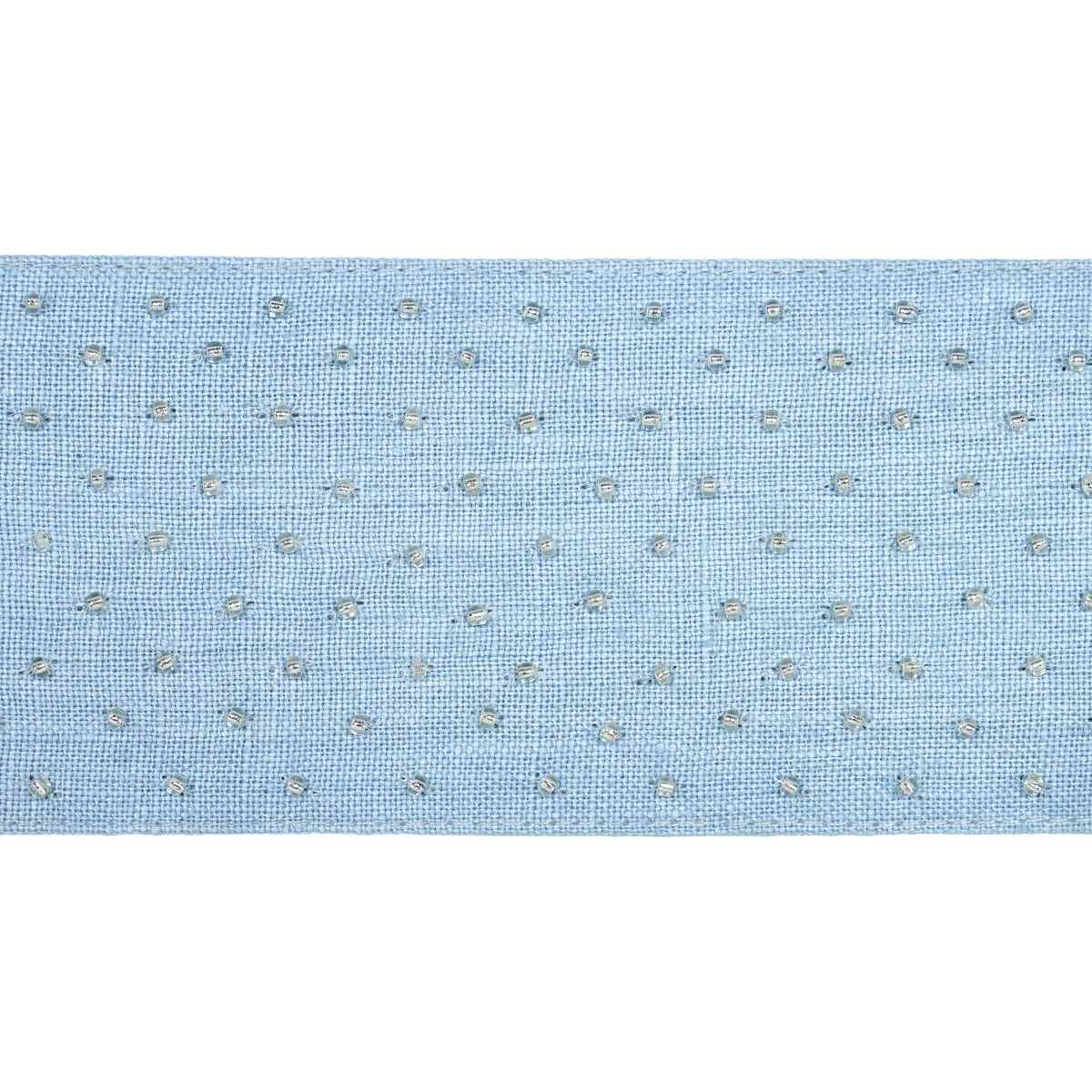 Purchase 70623 | Northern Lights Beaded Tape, Sky - Schumacher Trim