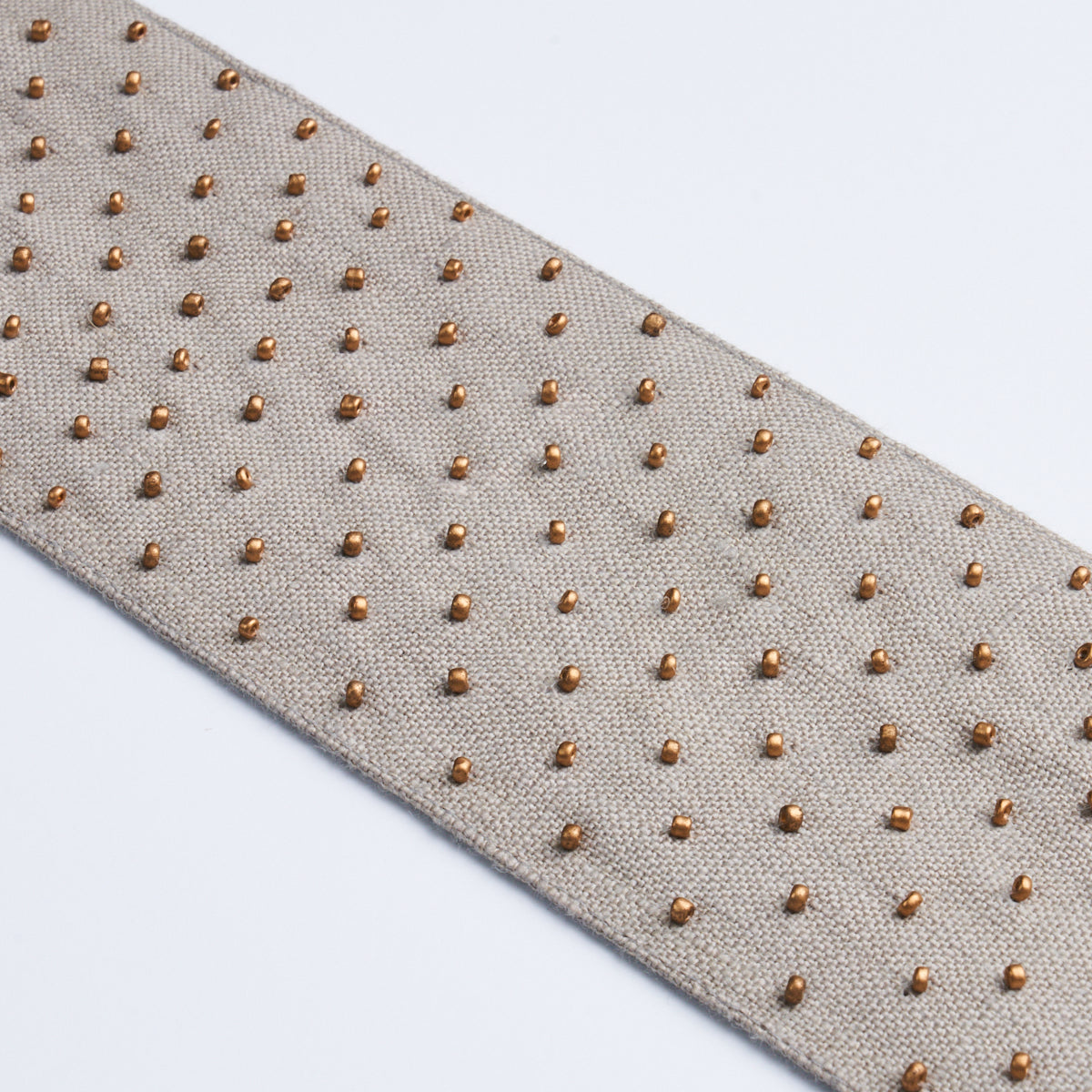 Purchase 70625 | Northern Lights Beaded Tape, Grey - Schumacher Trim