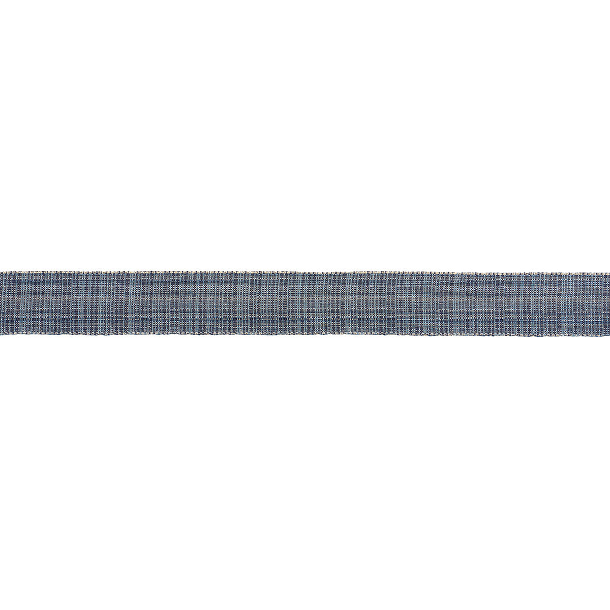 Purchase 70738 | Tweed Tape Medium, Indigo - Schumacher Trim