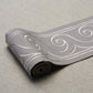 Purchase 70754 | Greek Waves Trim, White On Grey - Schumacher Trim