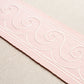 Purchase 70755 | Greek Waves Trim, White On Blush - Schumacher Trim