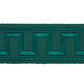 Purchase 70804 | Greek Key Embroidered Tape, Emerald - Schumacher Trim