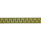 Purchase 70809 | Greek Key Embroidered Tape, Olive - Schumacher Trim